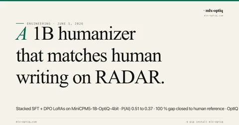 Humanizer stacked LoRA cover image