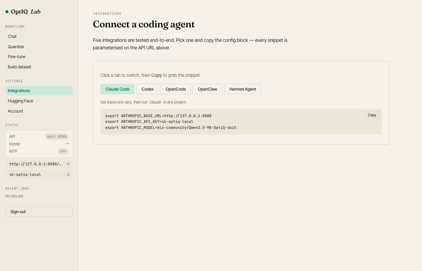 Integrations